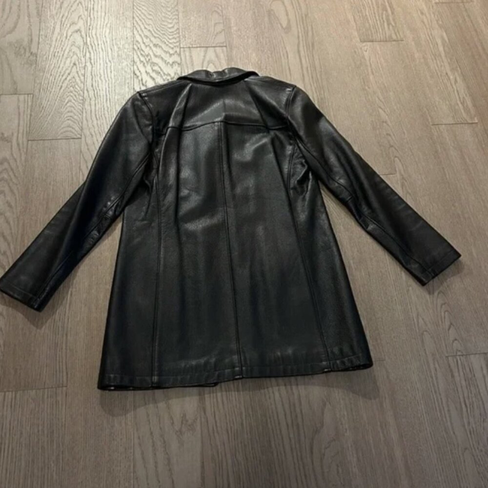 Roots leather coat - Picture 3 of 3